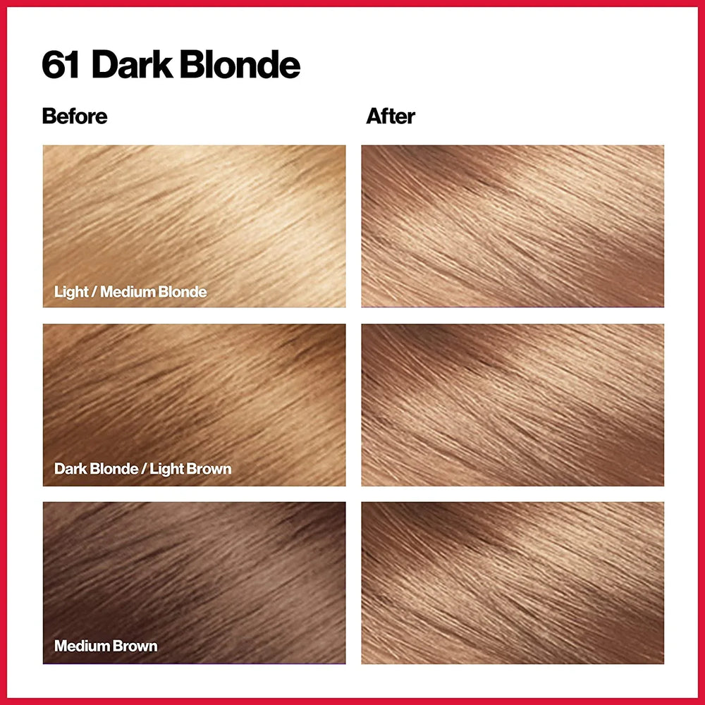 REVLON ColorSilk Beautiful Color 61 Dark Blonde - The Beauty League Pakistan