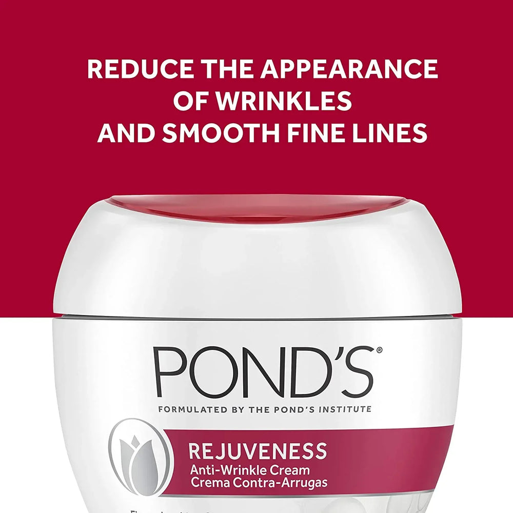 Pond's- Rejuveness Anti-Wrinkle Cream Anti-Aging Face Moisturizer With Alpha Hydroxy Acid and Collagen 14.1 oz - The Beauty League Pakistan
