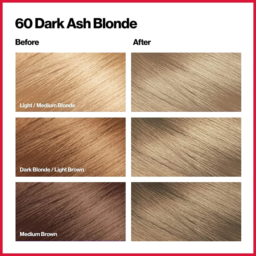 REVLON ColorSilk Beautiful Color 60 Dark Ash Blonde - The Beauty League Pakistan