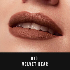 Max Factor Lipfinity Velvet Matte 24Hr Lipstick - 010 Velvet Bear