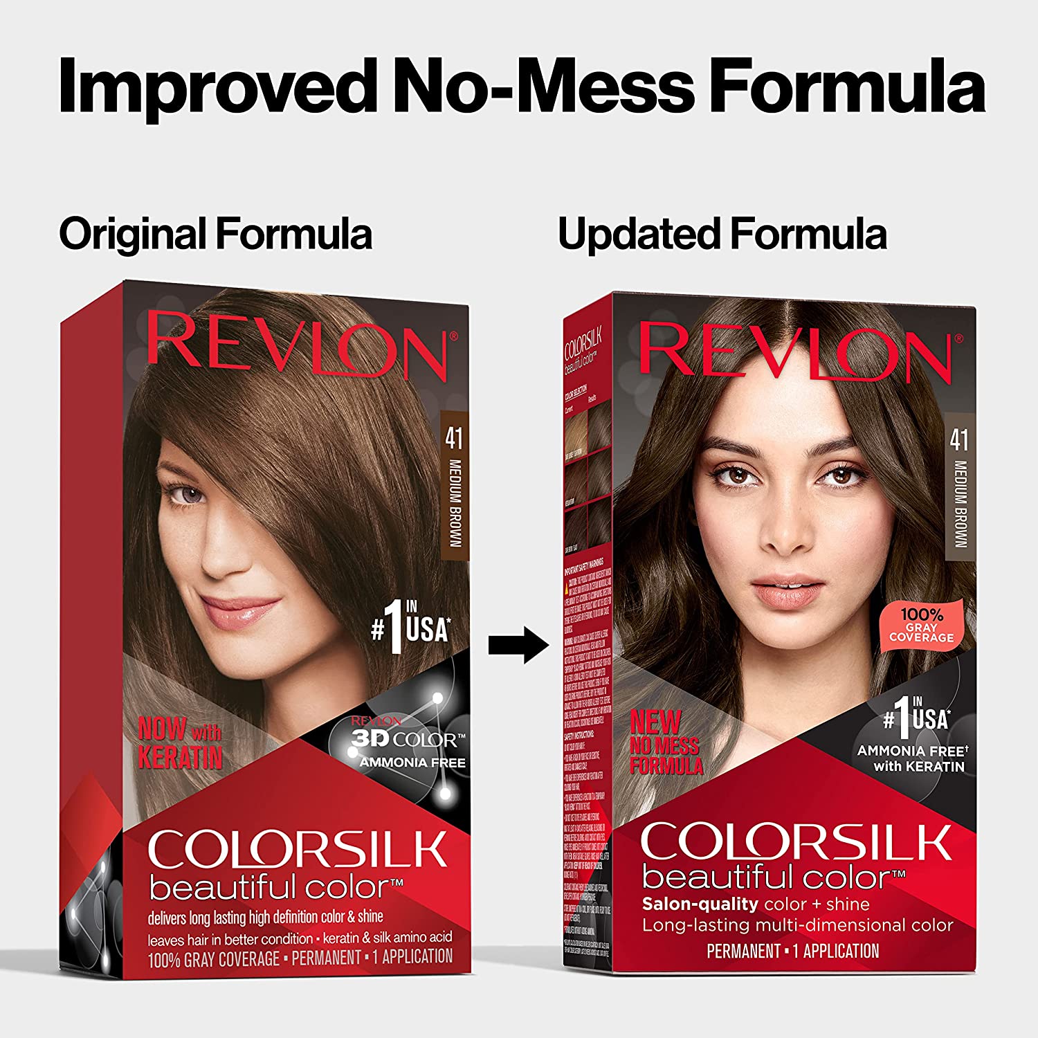 REVLON ColorSilk Beautiful Color 32 Dark Mahogany Brown