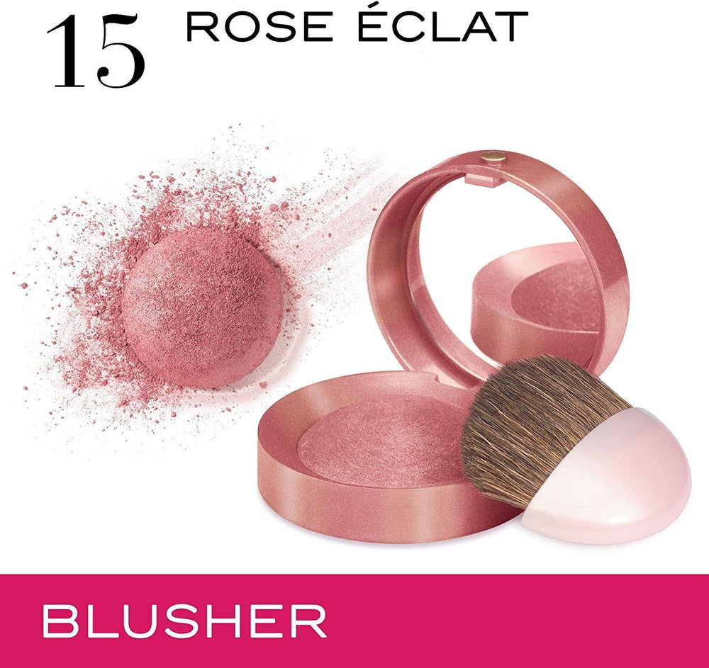Bourjois Little Round Pot Blusher 15 Rose Eclat - The Beauty League Pakistan