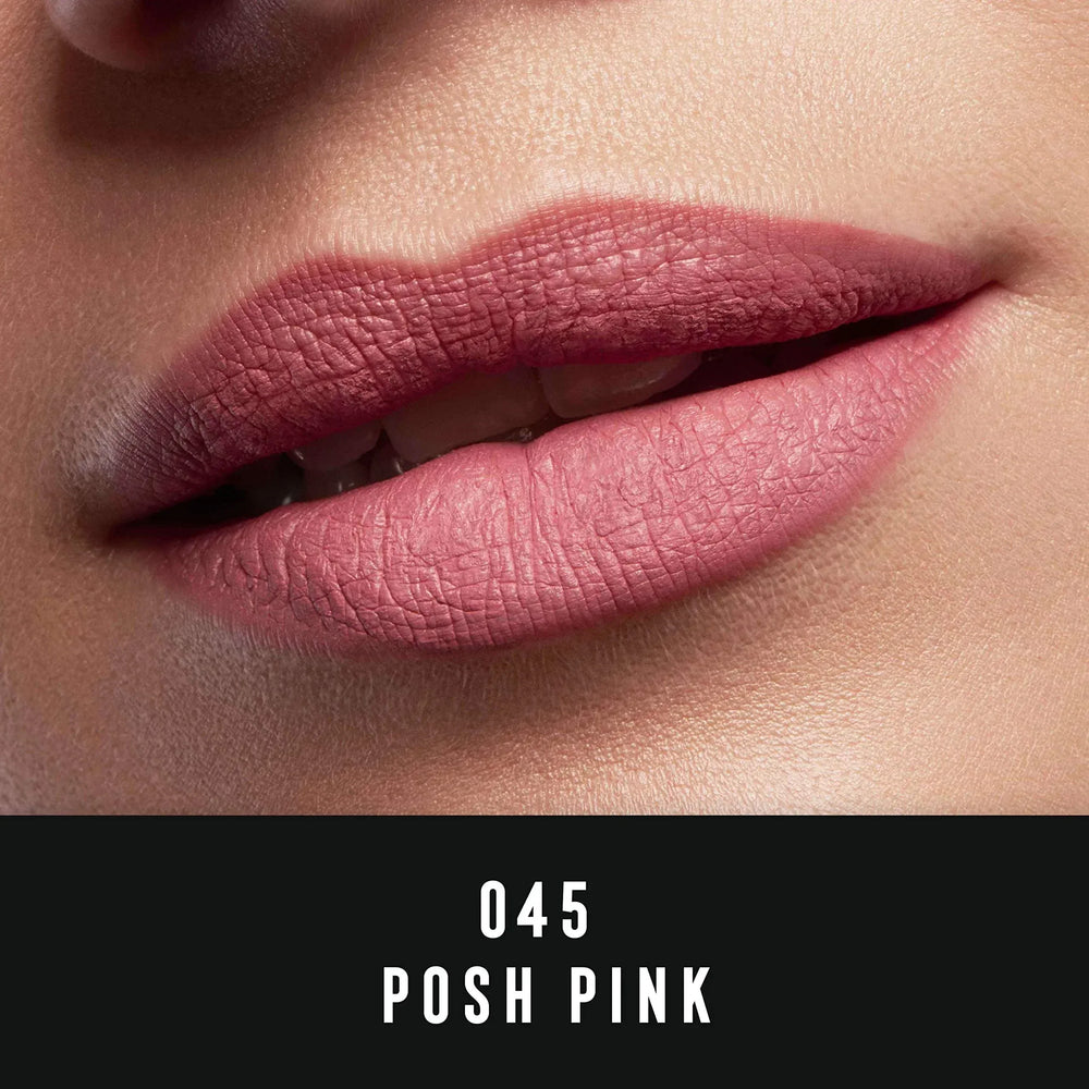 Max factor- Lipfinity Velvet Matt- 045 - POSH PINK - The Beauty League Pakistan
