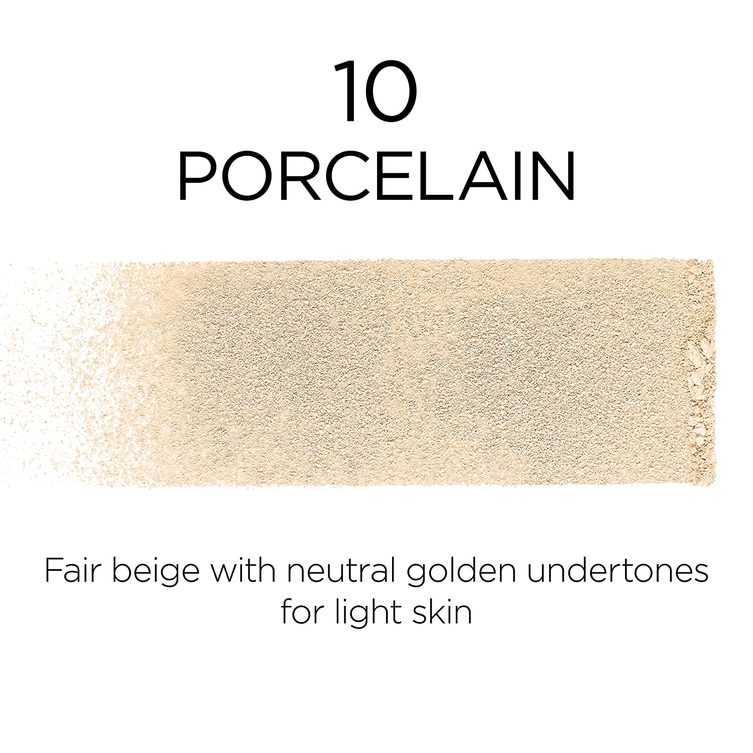 L'Oreal Paris- Infallible Fresh Wear Foundation In A Powder 24H Wear 10 Porcelain