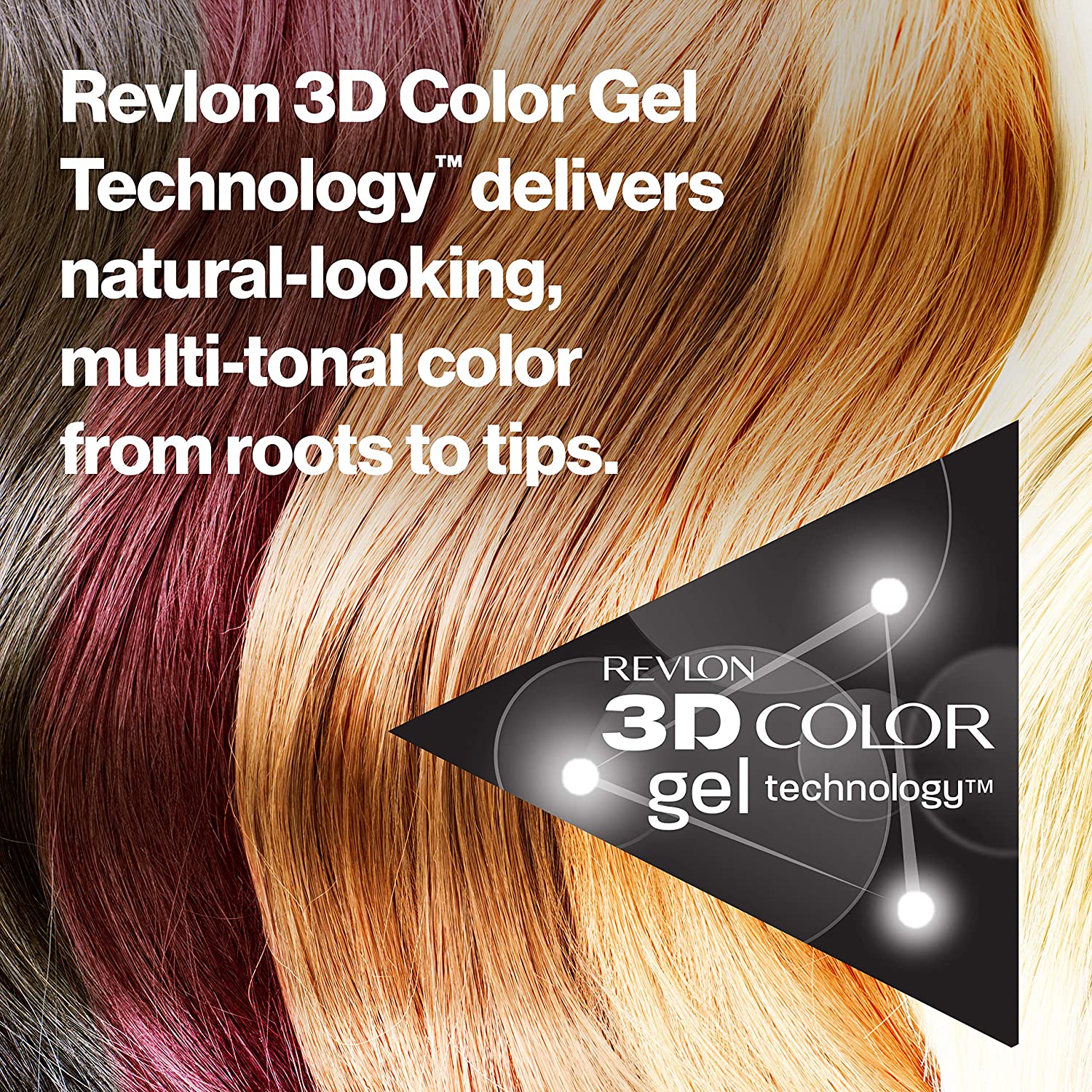 REVLON ColorSilk Beautiful Color 34 Deep Burgundy