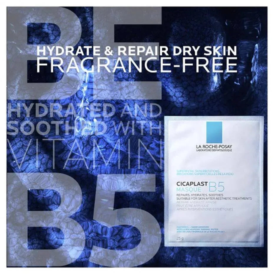 La Roche Posay- CICAPLAST B5 FACIAL SHEET MASK 25G - The Beauty League Pakistan