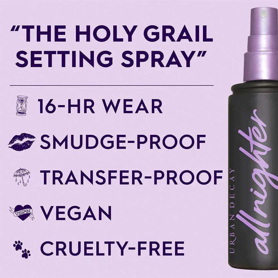 Urban Decay- All Nighter Setting Spray 118ml - The Beauty League Pakistan