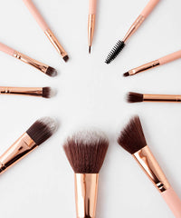 BH COSMETICS-Pretty in Pink 10 Piece Brush Set