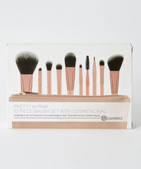 BH COSMETICS-Pretty in Pink 10 Piece Brush Set