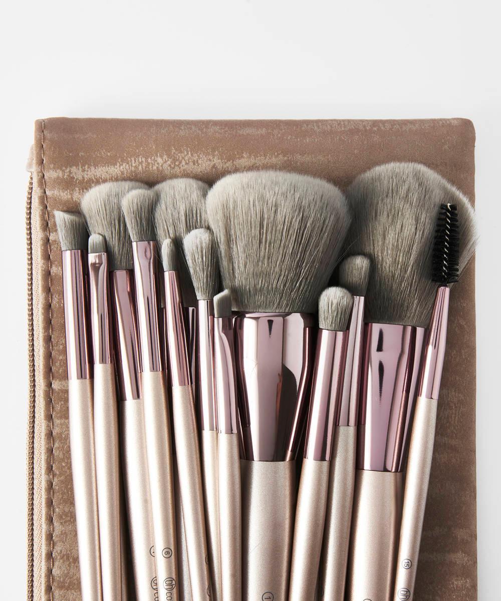 BH COSMETICS- Lavish Elegance 15 Piece Brush Set - The Beauty League Pakistan