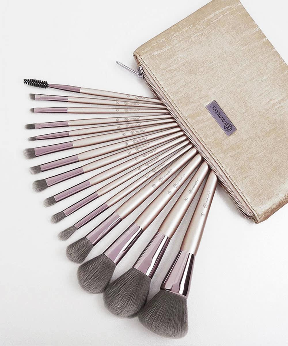 BH COSMETICS- Lavish Elegance 15 Piece Brush Set - The Beauty League Pakistan