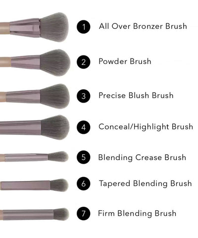 BH COSMETICS- Lavish Elegance  15 Piece Brush Set