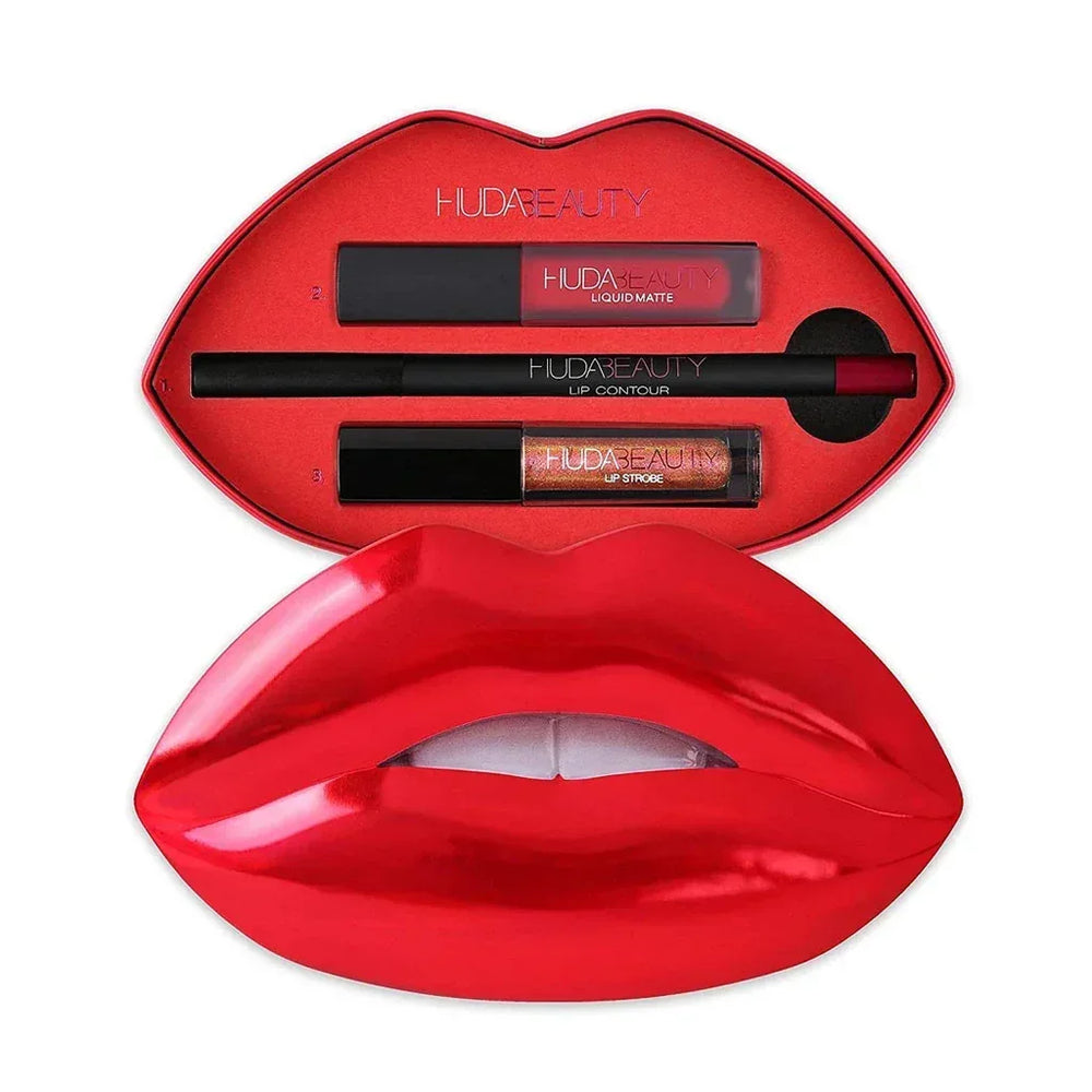 HUDA BEAUTY-Contour & Strobe Set - Heartbreaker & Shameless - The Beauty League Pakistan