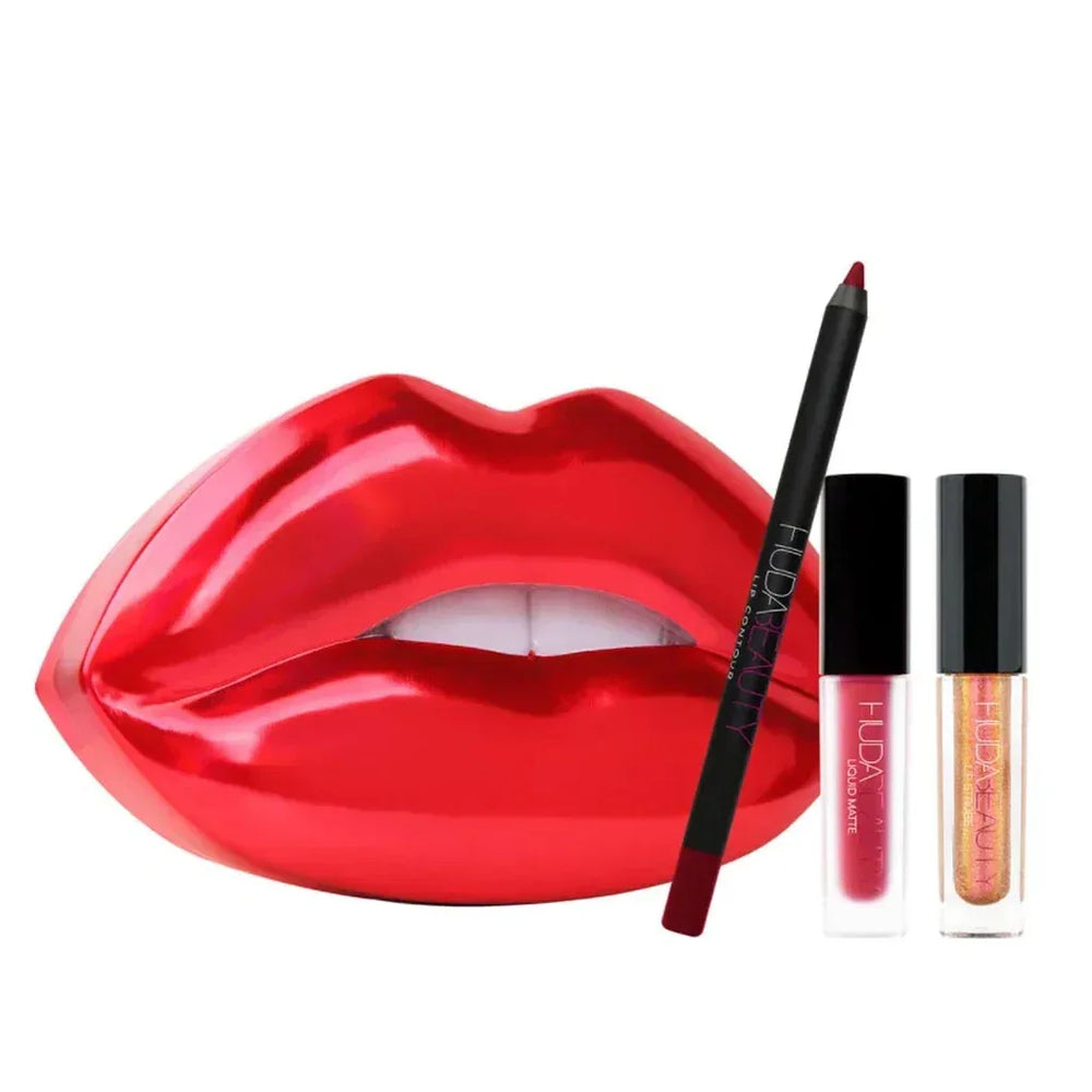 HUDA BEAUTY-Contour & Strobe Set - Heartbreaker & Shameless - The Beauty League Pakistan