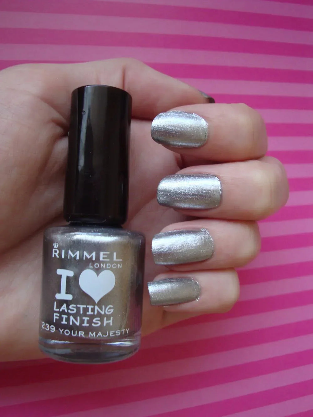Rimmel London- I Love Lasting Nail Finish Polish Your Majesty 239 - The Beauty League Pakistan