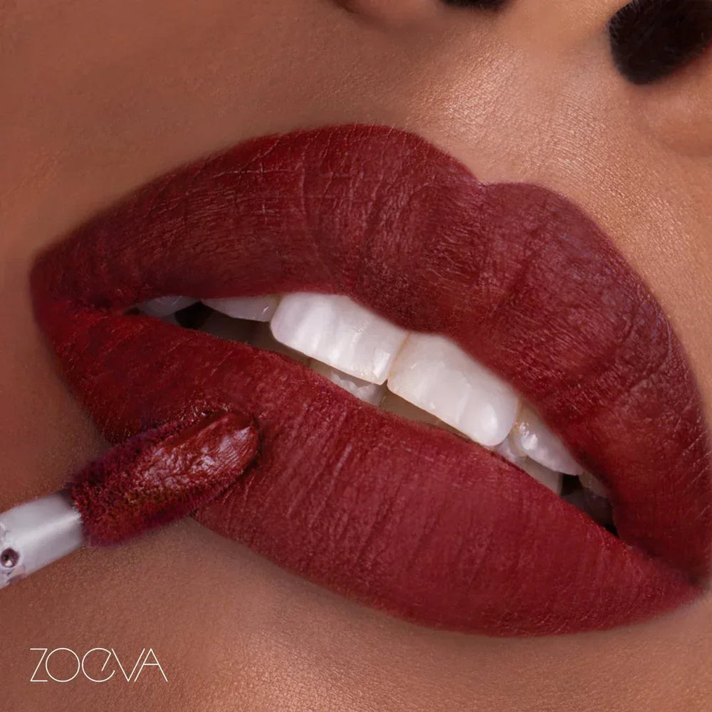 ZOEVA Pure Lacquer Lips - Matte Chat - The Beauty League Pakistan