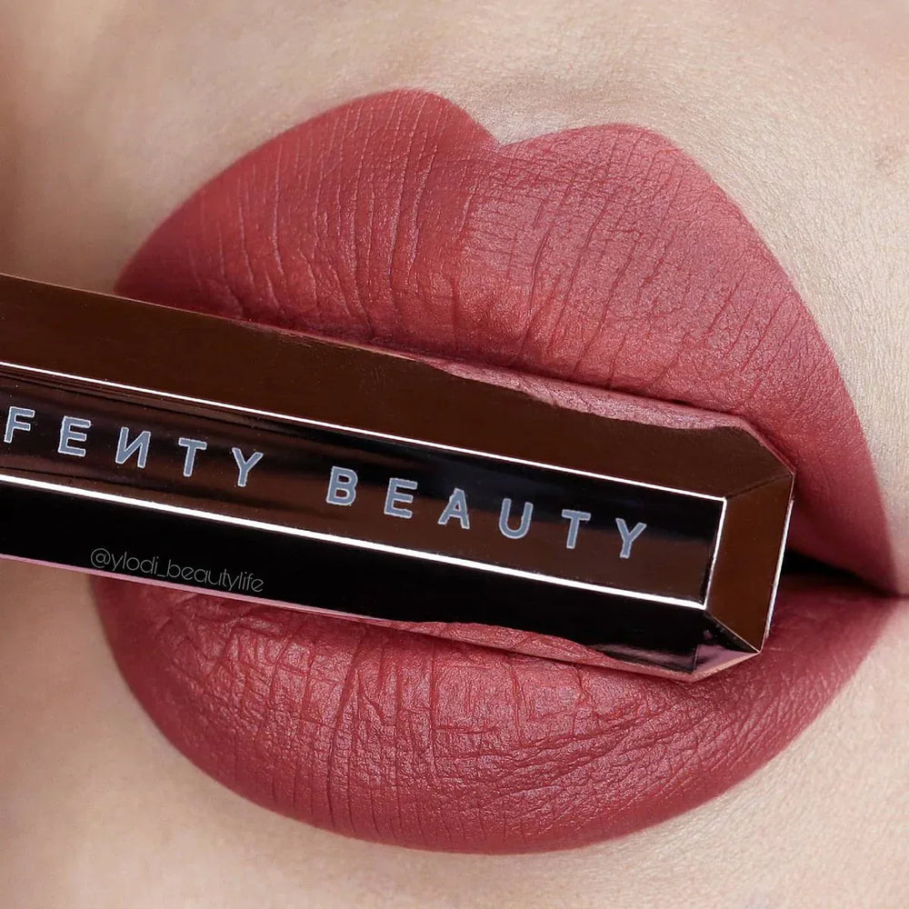Fenty Beauty-Mattemoiselle Plush Matte Lipstick (Spanked) Mini - The Beauty League Pakistan