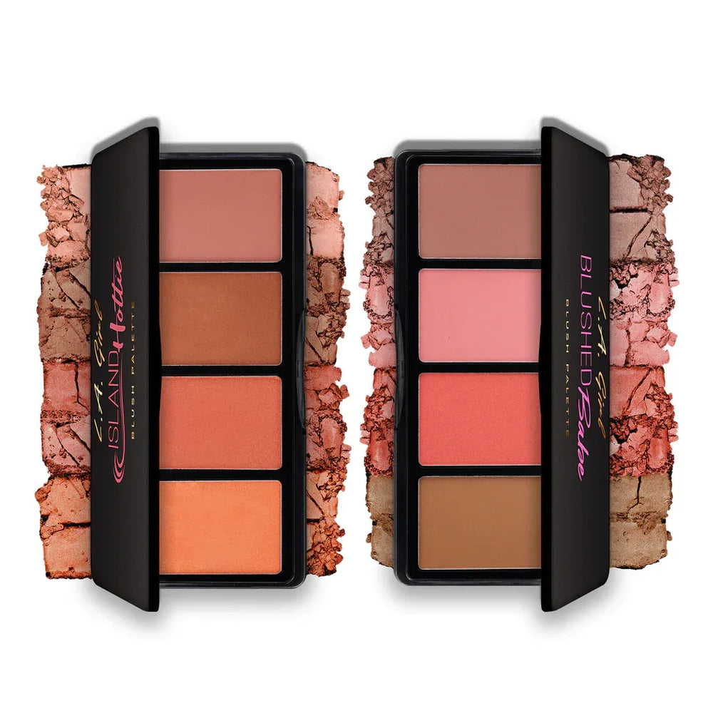 L.A Girl- Fanatic Blush Palette- Blushed Babe - The Beauty League Pakistan