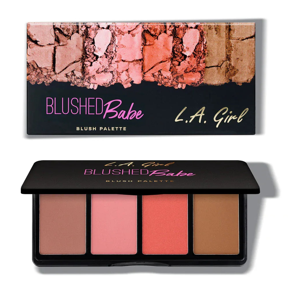 L.A Girl- Fanatic Blush Palette- Blushed Babe - The Beauty League Pakistan