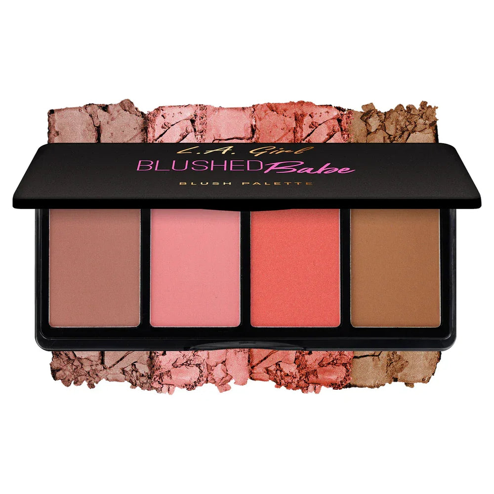 L.A Girl- Fanatic Blush Palette- Blushed Babe - The Beauty League Pakistan