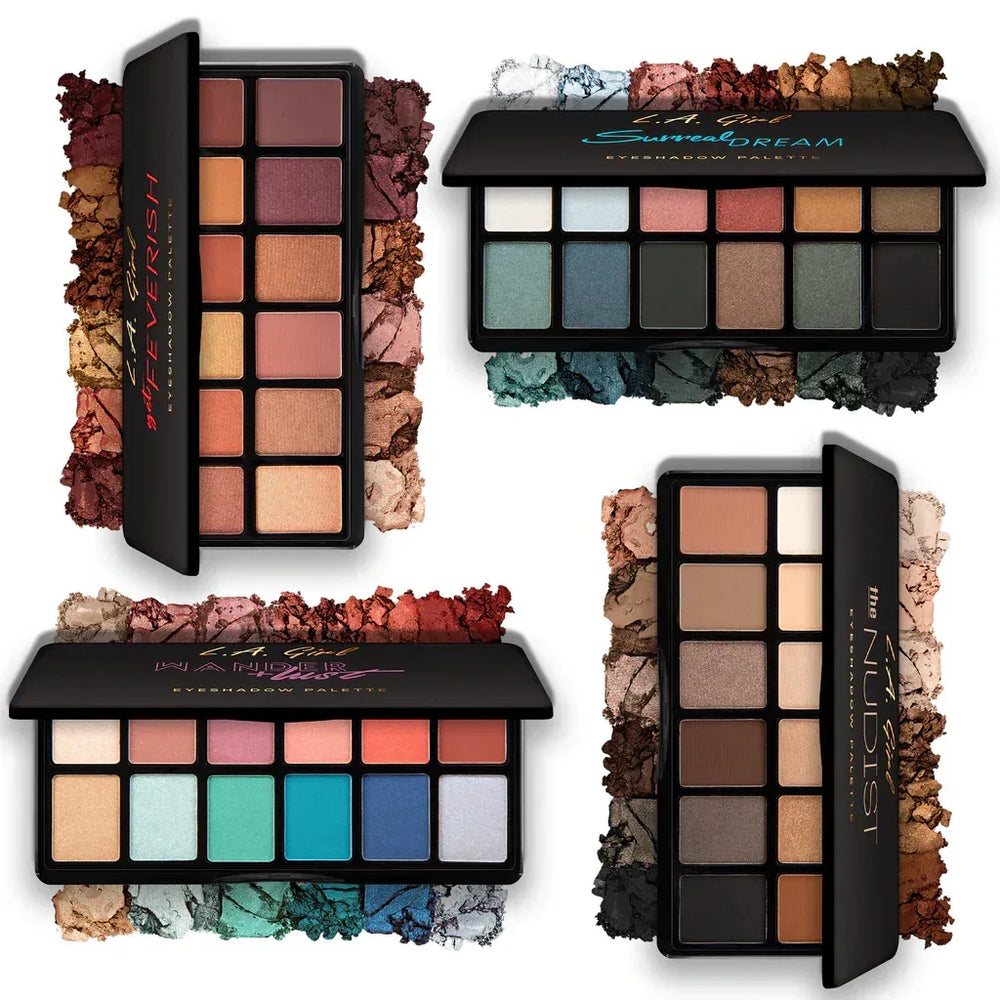 L.A Girl- Fanatic Eyeshadow Palette- Wander Lust - The Beauty League Pakistan