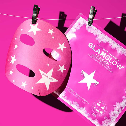 Glamglow- Coolsheet No-Drip Hydrating Sheet Mask