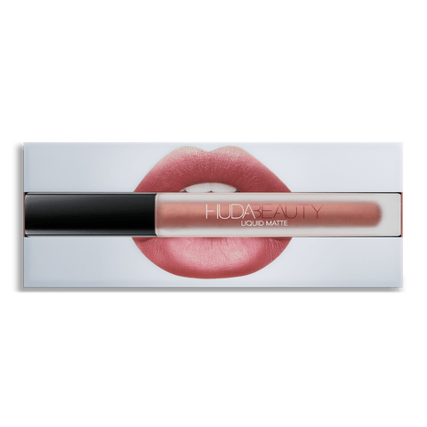 Huda Beauty- Long-Lasting Matte Liquid Lipstick-Socialite