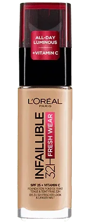L'Oreal Paris Infallible- 32H Fresh Wear Foundation 140 Golden Beige - The Beauty League Pakistan