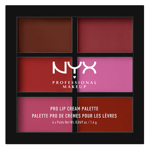 NYX- Pro Lip Cream Palette, The Plums