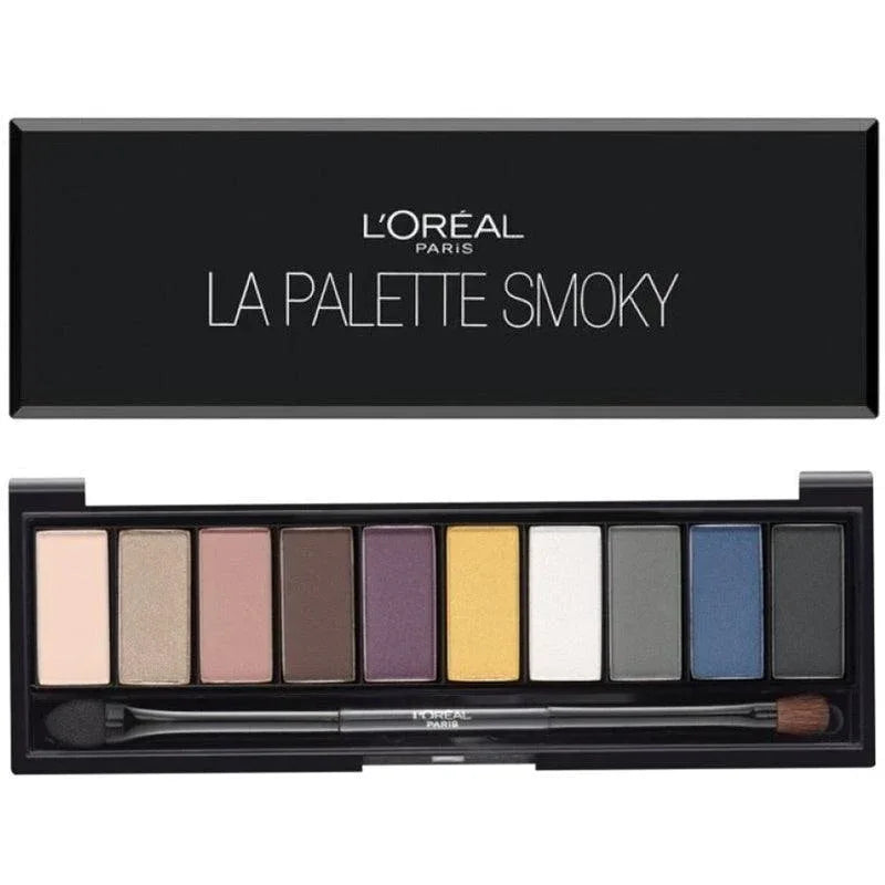 L'Oreal Paris- La Palette Ombre Colour Riche Smoky Eye Shadow Palette - The Beauty League Pakistan