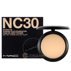 MAC NC-30 STUDIO FIX POWDER PLUS FOUNDATION (NEW)