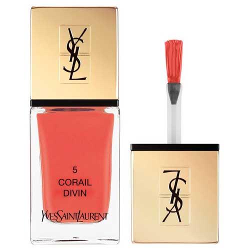 Yves Saint Laurent-La Laque Couture- Coral Divine - The Beauty League Pakistan