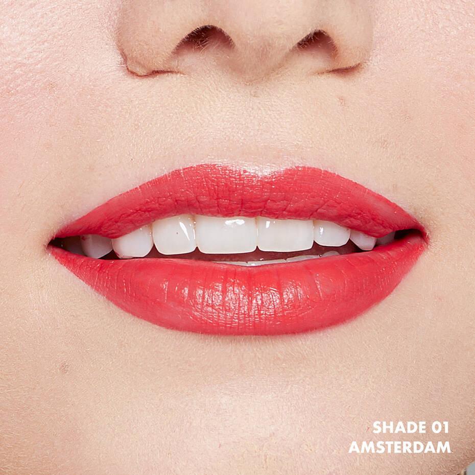 NYX Soft Matte Lip Cream, 01 Amsterdam - The Beauty League Pakistan