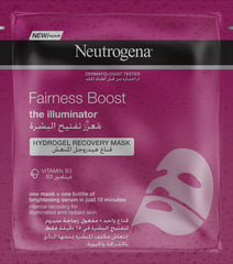 Neutrogena- Face Mask Sheet The Illuminator Fairness Boost Hydrogel Recovery