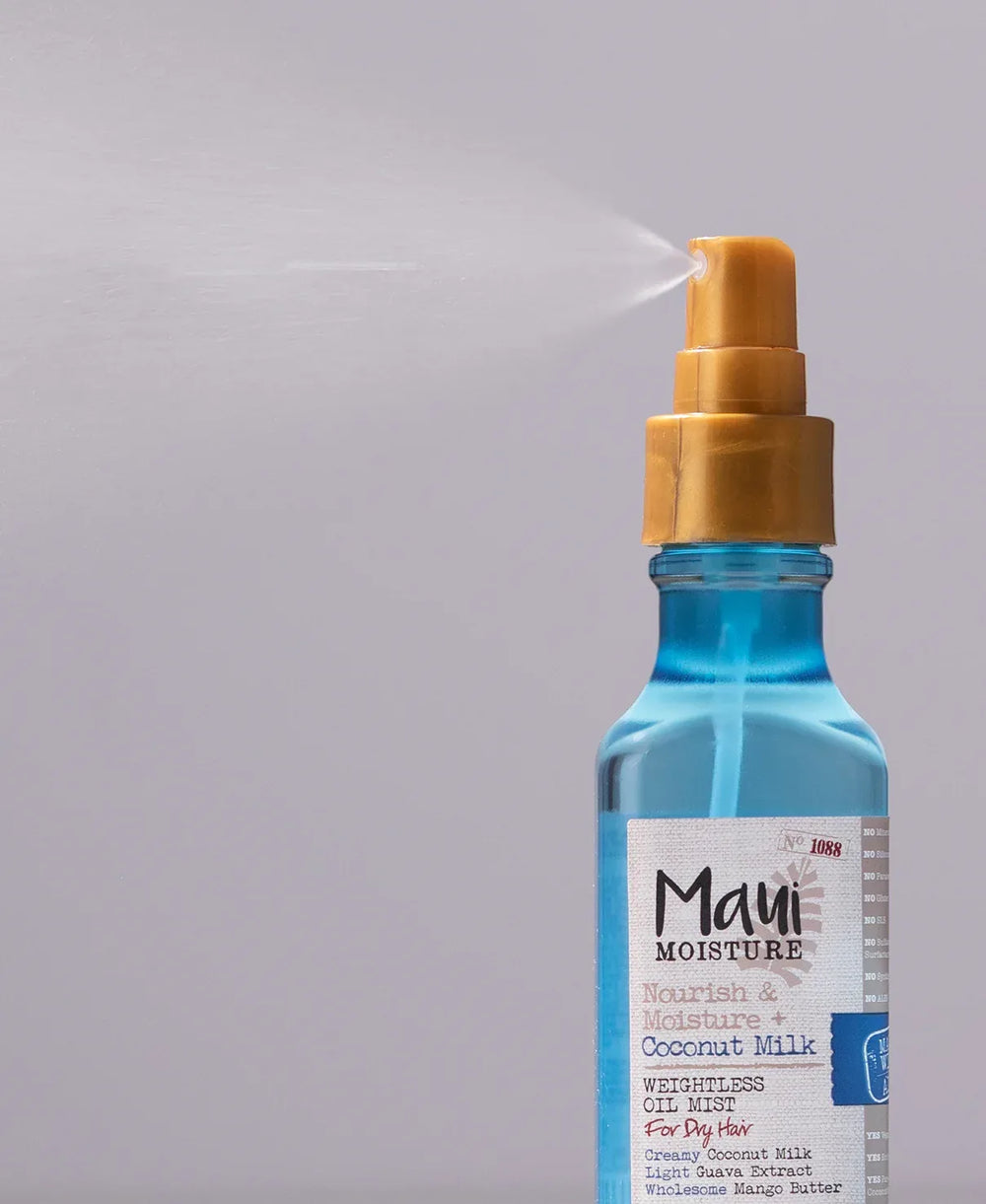 Maui- Nourish & Moisture + Coconut Milk Weightless Oil Mist 125ml - The Beauty League Pakistan