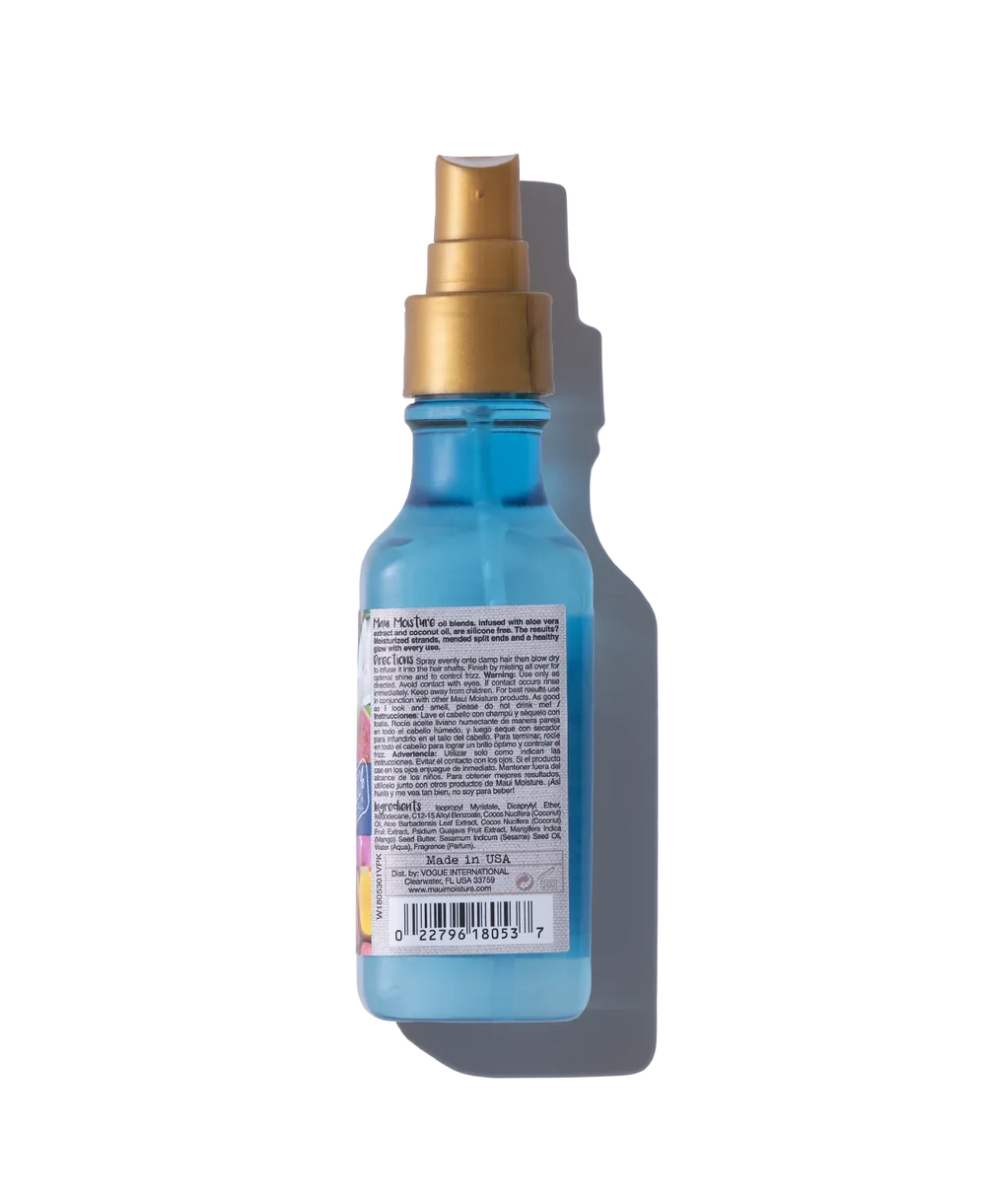Maui- Nourish & Moisture + Coconut Milk Weightless Oil Mist 125ml - The Beauty League Pakistan