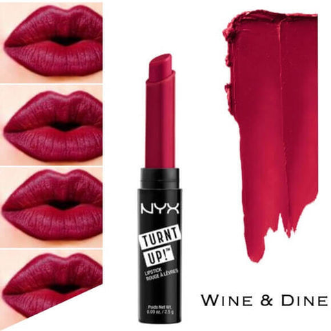 NYX-Turnt Up Lipstick- Wine And Dine