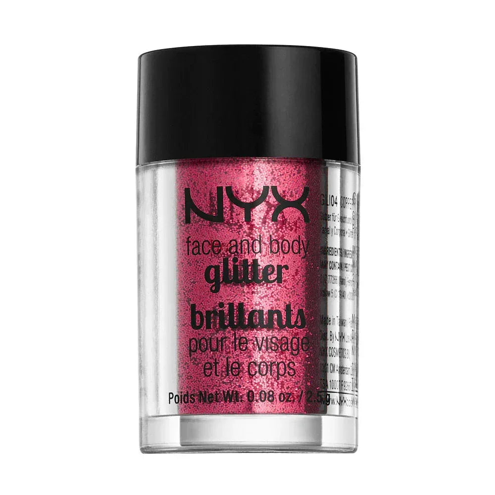 NYX Brilliants Face & Body Glitter - Red - The Beauty League Pakistan