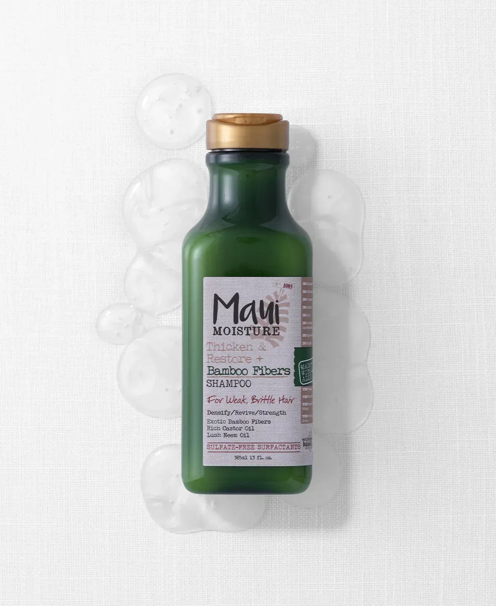 Maui- Thicken & Restore + Bamboo Fiber Shampoo - The Beauty League Pakistan