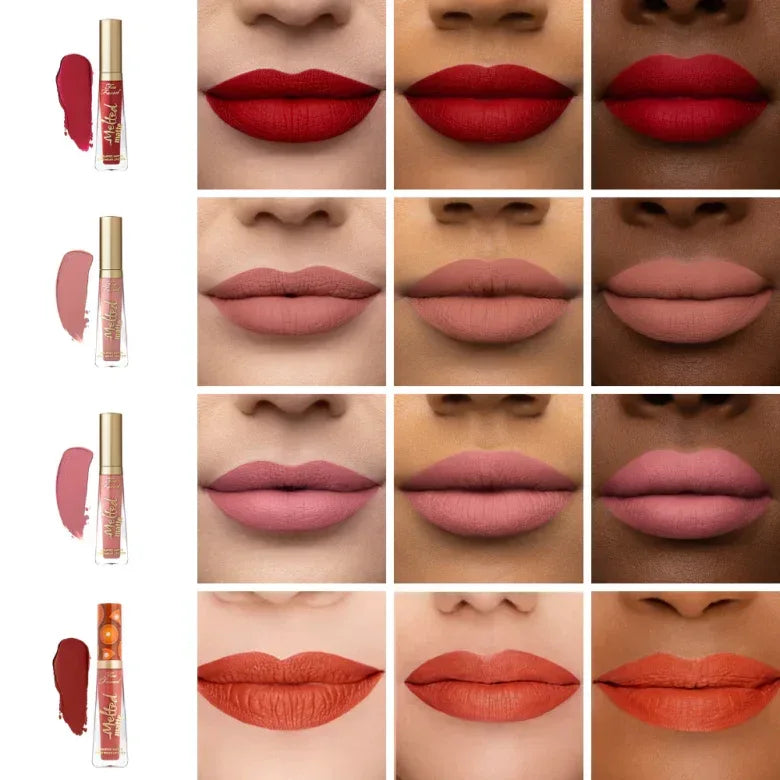 Too Faced – Melted in Paris Melted Lipstick Must Haves Set - The Beauty League Pakistan