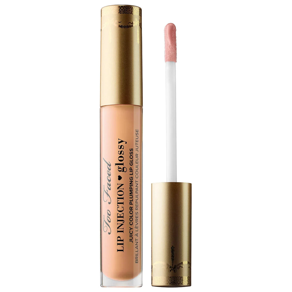 Too Faced- Lip Injection Glossy Juicy Color Plumping Lip Gloss in Milkshake - The Beauty League Pakistan
