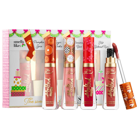 Too Faced- Sweet Smell Mini Melted Liquid Lipstick Set