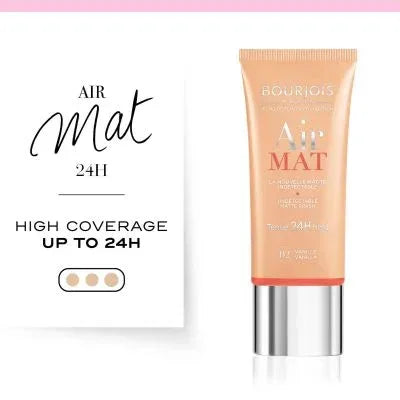 Bourjois Air Mat 24H Foundation - Vanilla 02 - The Beauty League Pakistan