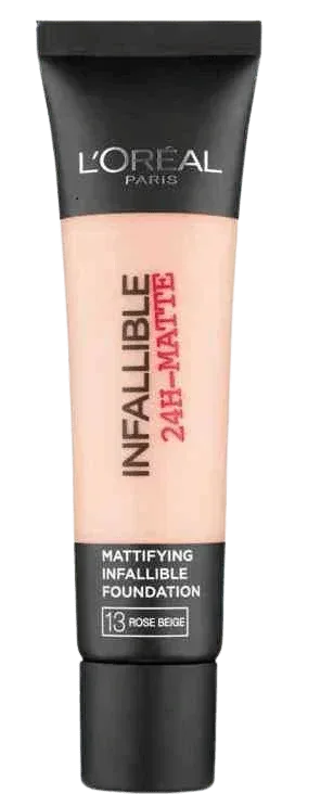 L'Oreal Paris Infallible 24 Hour-Matte Foundation, 13 Rose Beige - The Beauty League Pakistan