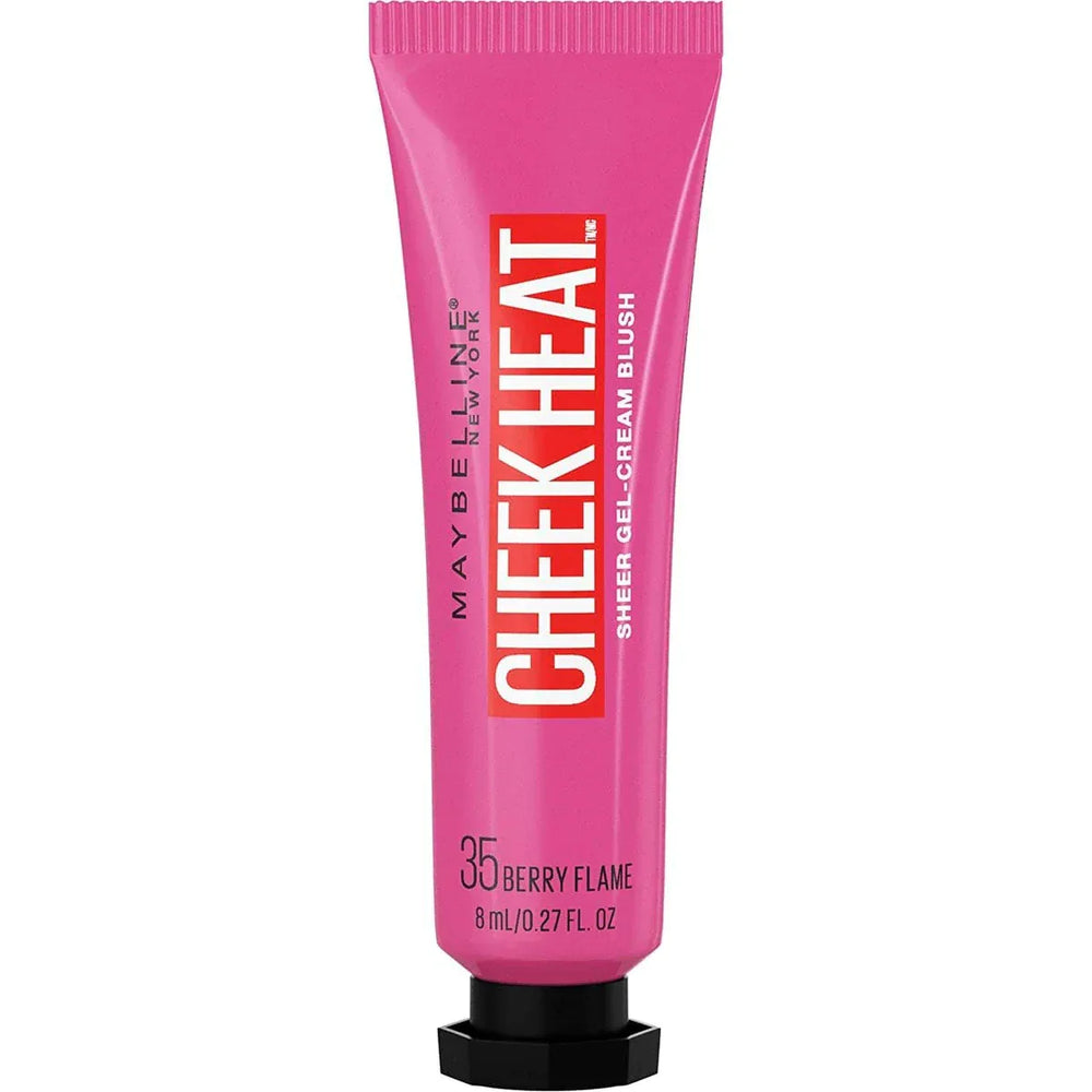 MAYBELLINE Cheek Heat Gel Cream Blush - Berry Flame - The Beauty League Pakistan