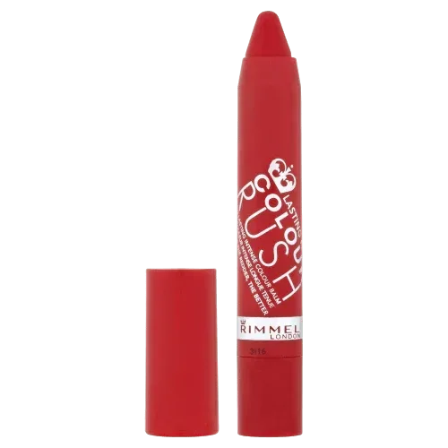 RIMMEL LONDON-Colour Rush Balm Stick - The Redder The Better - The Beauty League Pakistan