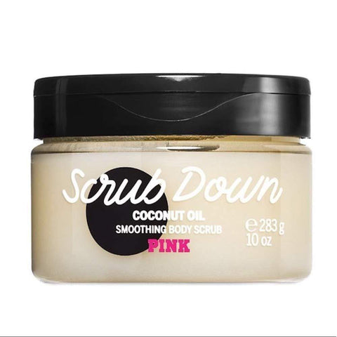 Victoria's Secret PINK Scrub Down Coconut Oil Smoothing Body Scrub