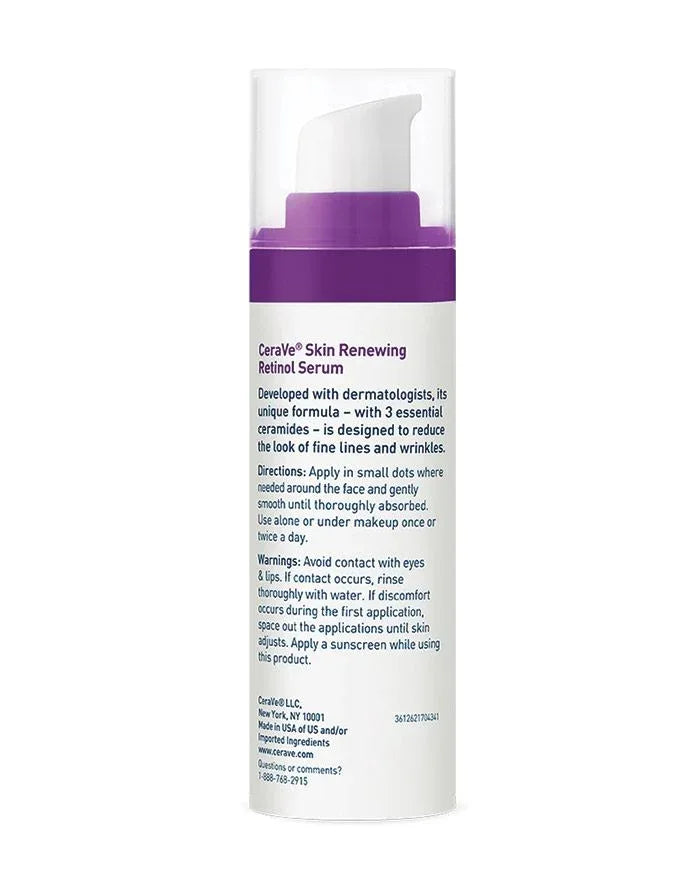 CeraVe- Skin Renewing Retinol Serum 30ml - The Beauty League Pakistan