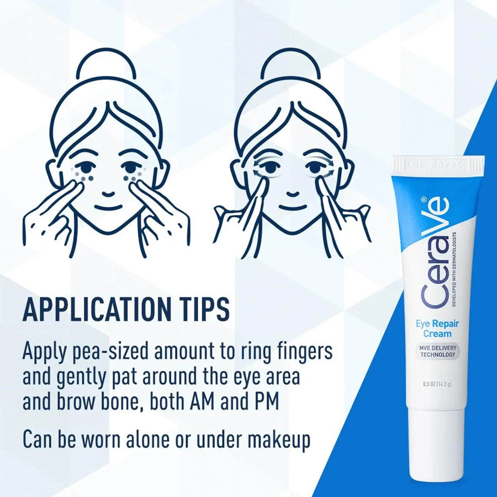 CeraVe- Eye Repair Cream for Dark Circles 14.2gms - The Beauty League Pakistan