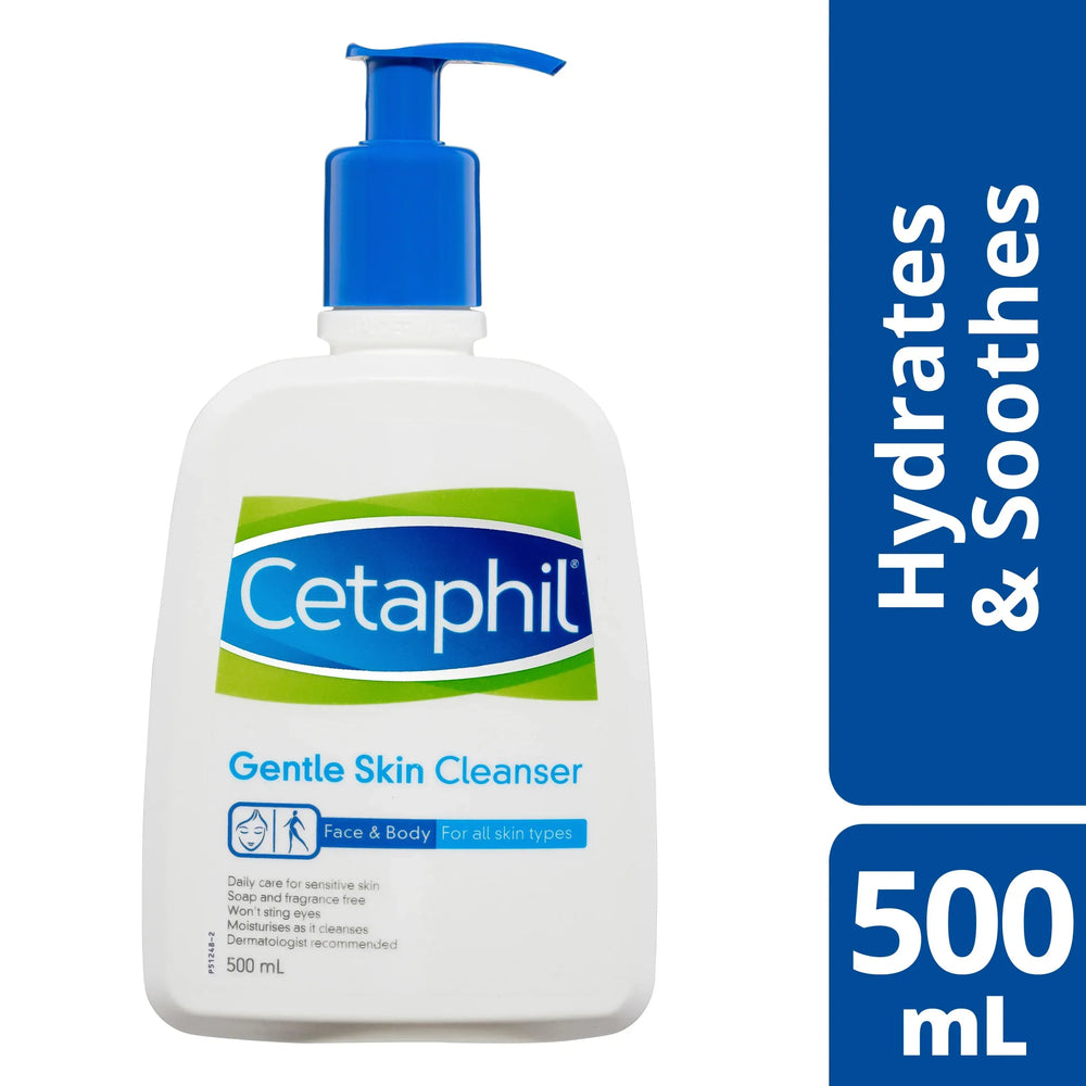 Cetaphil Gentle Skin Cleanser 500mL - The Beauty League Pakistan